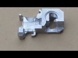 Using 3d Printing And A Sand Mold For Casting Homemade Metal Parts 3d Printing Machine Metal Casting 3d Printer