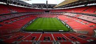 Wembley stadium, stadium in the borough of brent in northwestern london, england, built as a replacement for an older structure of the same name on the same site. Wembley Debuts Renovation Work At Carabao Cup Final The Stadium Business