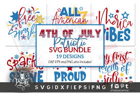 Download 4th Of July Bundle Graphic By Theblackcatprints Creative Fabrica PSD Mockup Templates
