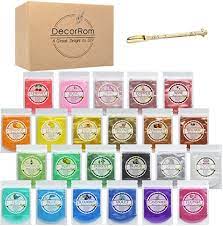 Amazon Com Decorrom Epoxy Resin Color Pigment In 2020 Soap Making Mica Powder Soap Making Supplies