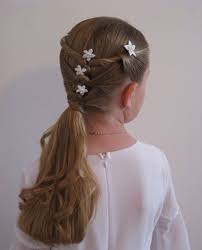 Pin By Tabby Bolanos On Hair Little Girl Braid Hairstyles Flower Girl Hairstyles Baptism Hairstyles