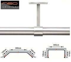 What are some of the most reviewed products in home decorators collection window treatments? Ceiling Fix Bay Window Curtain Poles For Eyelet Curtains