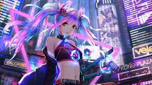 Check out this fantastic collection of neon anime wallpapers, with 48 neon anime background images for your desktop, phone or tablet. Neon Anime Wallpaper 4k Phone Novocom Top