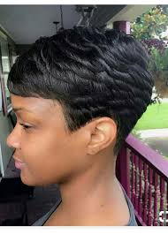 To discover just how versatile thick hair paired with a short length. 17 Pinloretta Ohene On Nigerian Styles In 2019 Short Hair Styles Nigerian Pixie Cut Styles New Hairstyle Collections