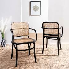 Atticus Solid Wood Dining Chair Allmodern Cane Dining Chairs Rattan Dining Chairs Dining Chairs