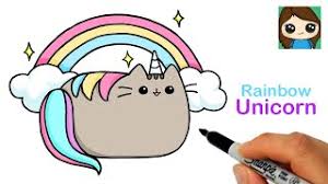 Pusheen official cute soft toy collection from gund. How To Draw Pusheen With Mom Easy Mother S Day Safe Videos For Kids