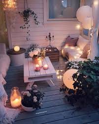 We Could Sit Out On This Patio All Night Long All The Lights Just Make It Perfect What Do You Think Dm For C Balcony Decor Backyard Decor Patio Decor