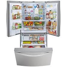 Kenmore Elite 74023 30 Cu Ft French Door Bottom Freezer Refrigerator French Door Bottom Freezer French Door Bottom Freezer Refrigerator Bottom Freezer