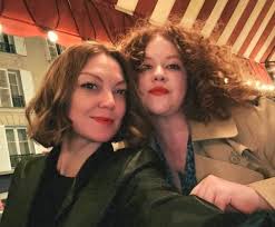 Emily Coutts and Mary Wiseman