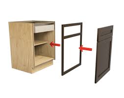 For example, a 15 wide four (4) drawer base cabinet in framed construction will have a 10 ¼ opening width while in the frameless cabinet of the same size will give you a 12 opening width. Framed Vs Frameless Crystal Cabinets