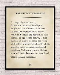 Ralph Waldo Emerson Print Ralph Waldo Emerson Quote Custom Art Print Book Page Art Print Classic Book Page Print Wall Art Emerson Quotes Ralph Waldo Emerson Quotes Popular Quotes