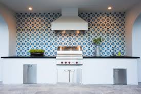 Here's how to use tile to transform this blank wall into an. 6 Stunning Backsplash Materials For Your Outdoor Kitchen Your Projects Obn
