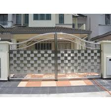 See more ideas about stainless steel gate, steel gate, steel gate design. Silver 304 Grade Stainless Steel Main Gate Rs 1050 Square Feet Sameer Steel Design Id 14581844662