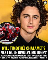 Timothée Chalamet, aka Charles Leclerc's doppelgänger with longer hair,  could put MotoGP