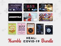 Remember that ea bundle with all those aaa games for next to nothing? The Humble Heal Covid 19 Bundle Offers A Lot Of Great Games To Raise Money For Covid 19 Relief The Verge