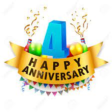 Check spelling or type a new query. Happy 4th Anniversary Celebration Royalty Free Cliparts Vectors And Stock Illustration Image 67913401