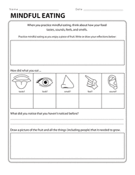 Patrick's day, spring, women's history month, journal writing. Mindfulness Printable Worksheets Education Com