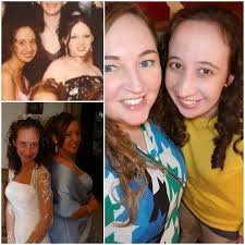 Jill Vojtecky Dietz. Then and now photo. Me and my Mary Grondahl . Besties  in high school we reconnect and are besties still.