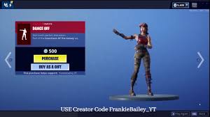 Renegade raider skin is a rare fortnite outfit from the storm scavenger set. Dance Off Fortnite Emote Renegade Raider Youtube