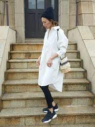 mai シャツワンピースを使ったコーディネート wear ファッション マタニティファッション おしゃれ マタニティファッション