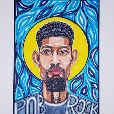 PnB Rock Drawing
