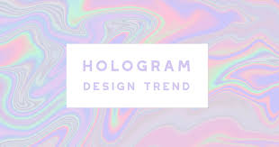 Upgrade your museum with holograms of real objects, or holographic tours of real historical places. Trend Alert The Hologram Design Trend Creative Market Blog