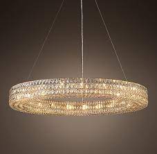 Includes 112 attached drops with 12 replacement drops. American Modern Living Room Restaurant Crystal Chandelier Nordic Simple Personality Creative Project Villa Hotel Ring Chandelier Chandelier Nordic Nordic Chandelierrestaurant Chandelier Aliexpress