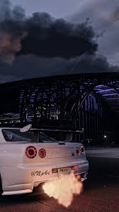 Nissan gtr aesthetic wallpaper 4k. Nissan Skyline R34 Z T Initial D Rain Jdm Gtr Car Japan Anime Drift Hd Mobile Wallpaper Peakpx