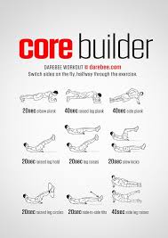 Core Builder Workout Core Workout Men At Home Core Workout Core Exercises For Beginners
