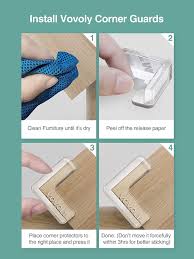 Lucida side table (use 2!), crate and barrel, $229 3. Buy Vovoly Silicone Corner Protector Baby Proofing Corner Guards Soft And 3m Pre Taped 100 Covered Corner Covers Table Corner Protectors Rubber Safety Bumpers Child Proof For Coffee Table Etc 12 Pack Online In