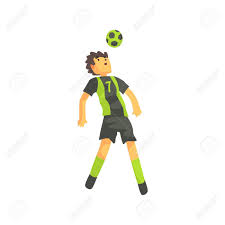 Maybe you would like to learn more about one of these? Football Player Getting Ball On The Head Isolated Illustration Royalty Free Cliparts Vectors And Stock Illustration Image 65701022