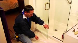 Replacing An Old Glass Shower Sweep Mobile Diy Commercial Glass Doors Door Sweep Shower Doors