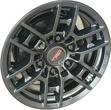 Official 2019 toyota tacoma trd pro design and release date. Aly75258 96519 Toyota Tacoma Trd Wheel Black Painted Pt94635200