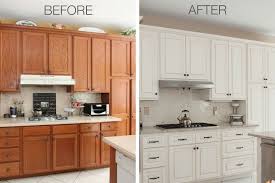 Amazing Kitchen Refacing Transformations With Before After Photos Kitchen Refacing Kitchen Cabinets Before And After Resurfacing Kitchen Cabinets