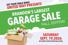 Brandon's Largest Garage Sale - Fall Edition