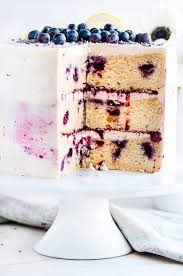 Lemon Blueberry Lavender Cake With Mascarpone Buttercream Frosting Aberdeen S Kitchen