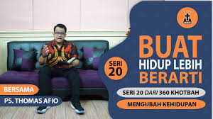Siapa pemuda dalam agama kristen? Buat Hidup Lebih Berarti Ps Thomas Afio Khotbah Singkat Renungan Kristen Firman Tuhan Youtube