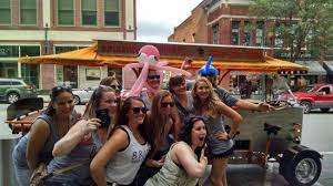 Find options for every type of bride including: Jay Enjoying The Bachelorette Party Picture Of Amazing Pubcycle Asheville Tripadvisor