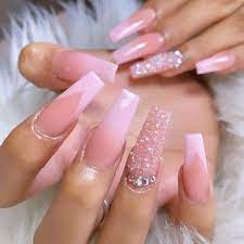 Next, apply primer to the bed of the nail. Babysocken Stricken Kostenlose Anleitung Caros Fummeley Long Acrylic Nails Coffin Light Pink Acrylic Nails Acrylic Nails Coffin Short