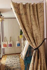 Burlap Curtain Burlap Curtains Home Decor Decor