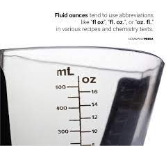 The fluid ounce is sometimes referred to as an ounce but should not be confused with the unit of mass. Ml To Oz Howmanypedia