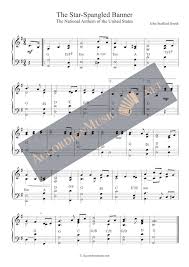 Simply follow the colored bars and you'll be playing the star spangled banner instantly! The Star Spangled Banner Sheet Music Accordionmusic Net