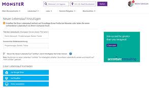 Jobborsen Wie Erstelle Ich Ein Profil In Einer Lebenslauf Datenbank Ii Artikel