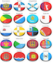 Russian flag colors, history and symbolism of the national flag of russia. Set Of Icons Federal Subjects Of The Russian Federation Flags Royalty Free Cliparts Vectors And Stock Illustration Image 55954926