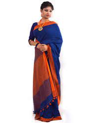A combination of 4 colors that are equidistant from each other on the color circle. Darklady Blue Orange Combination Blue Orange Handloom Khadi Saree 6 3 M With Blouse Piece Rs 1699 Piece Id 19269226333