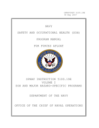 Navy Safety And Occupational Health Soh Manualzz Com
