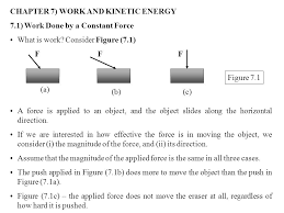 Chapter 7 Work And Kinetic Energy Ppt Video Online Download