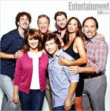 Example of a trendy exterior home design in seattle. Home Improvement Cast Reunites For Photo Exclusive Ew Com