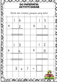 Kajian dijalankan dengan mentadbir ujian bertulis berkaitan masalah matematik bukan rutin dengan nilai kebolehpercayaan. Pak21 Nota029 Latihan Operasi Darab Facebook