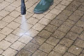 Before applying any cleaning solution, grab a garden hose or a large bucket of water and saturate the pavers with water. What You Need To Know About Cleaning A Paver Driveway Stroudsburg Roof Cleaning